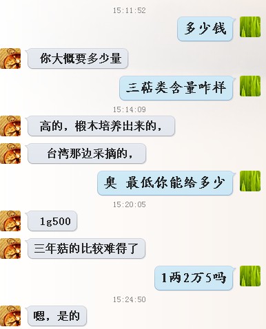 三年生牛樟芝价格水涨船高